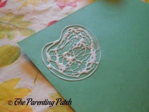 Apple-Shaped Glue for Button Apples Craft