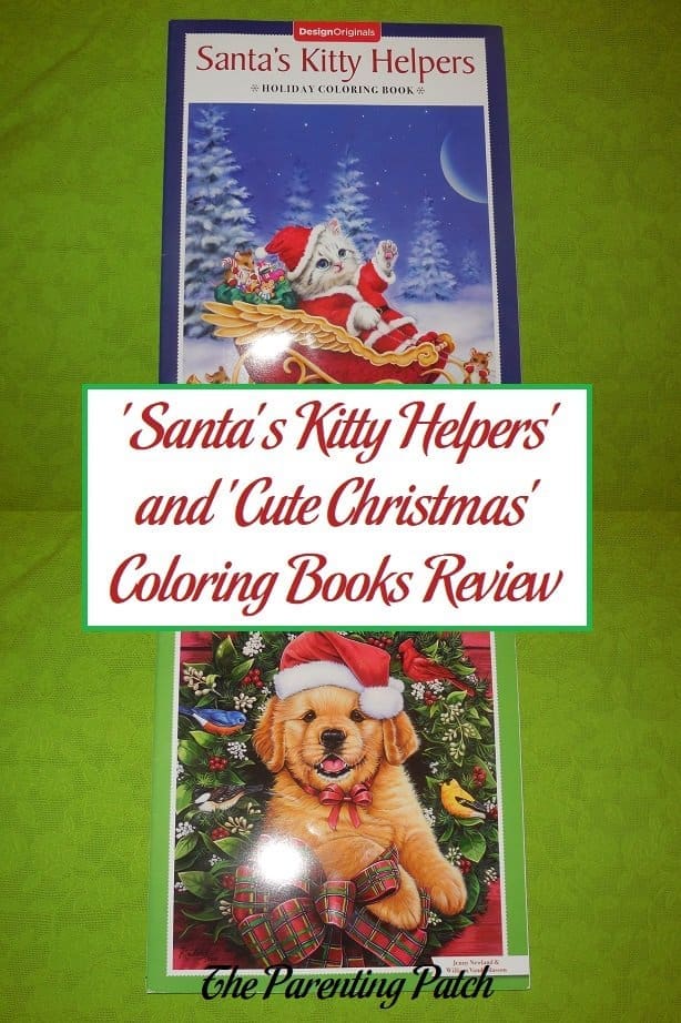 'Santa's Kitty Helpers' and 'Cute Christmas' Coloring Books Review