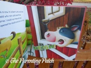 Inside Pages of 'The Cow Said Neigh!: A Farm Story' 1