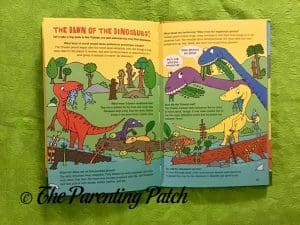 Inside Pages of '100 Questions About Dinosaurs' 3