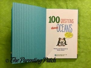 Inside Pages of '100 Questions About Oceans' 1