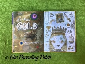 Inside Pages of 'Hello Lilac - Good Morning, Yellow: Colors and First Words' 2