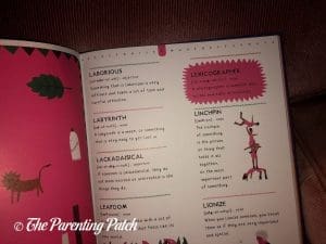 L Page in 'The Dictionary of Difficult Words'