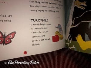 'Turophile' in 'The Dictionary of Difficult Words'