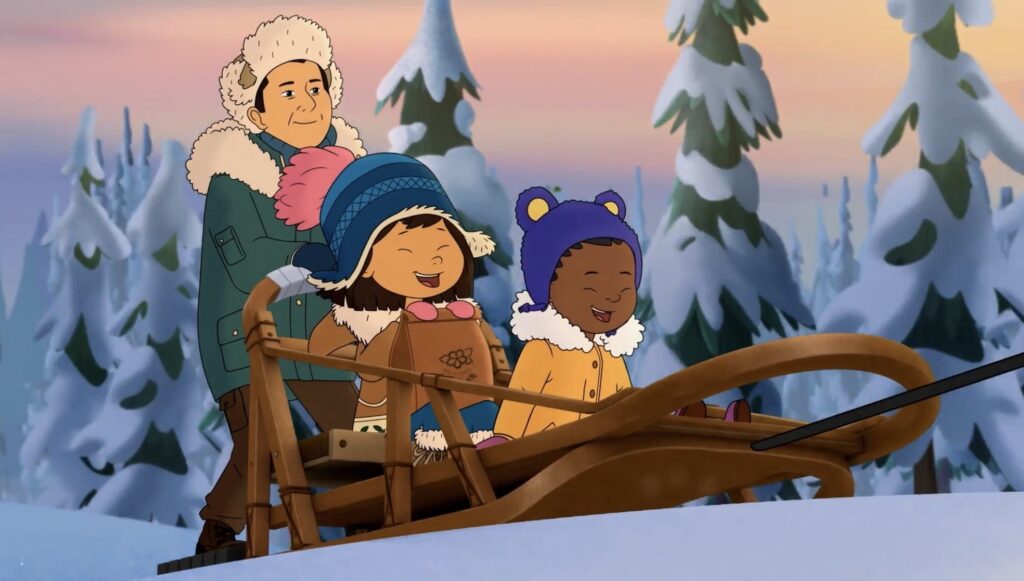 Molly of Denali — “Spring Carnival / Tooey’s Hole-i-day Sweater”