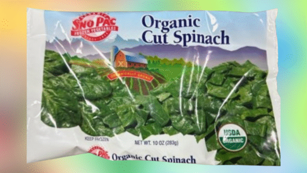 Sno Pac Foods Recalls Frozen Spinach Products Over Listeria Concerns