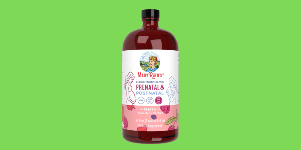 Mary Ruth Organics Prenatal And Postnatal Liquid Multivitamin