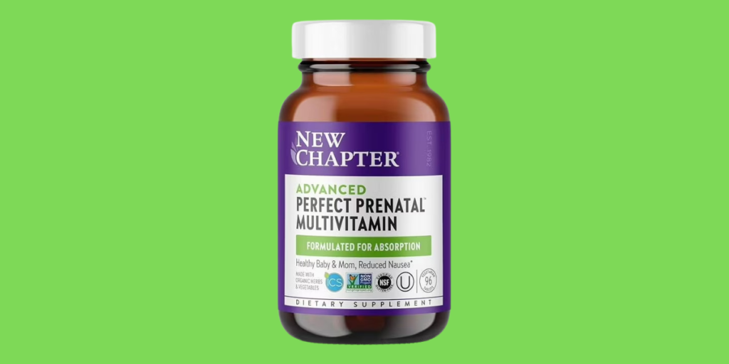 New Chapter Advanced Perfect Prenatal Multivitamins