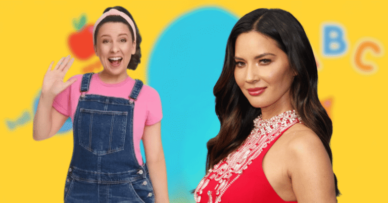 Olivia Munn and Ms. Rachel Feud