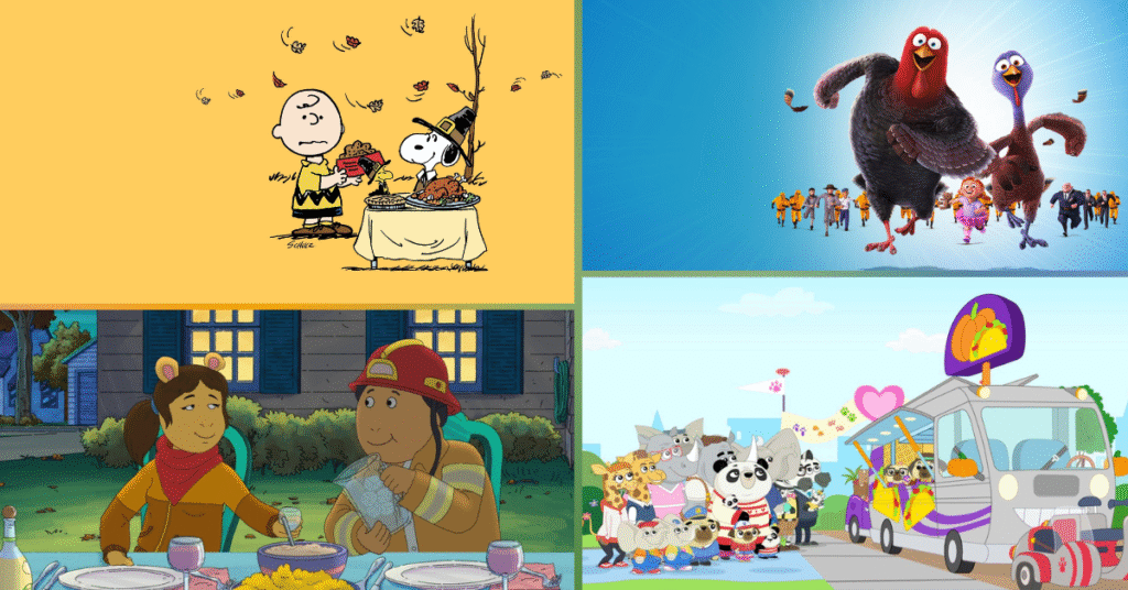 Thanksgiving Cartoons For Kids